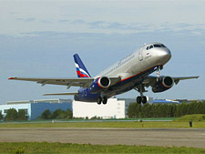 Sukhoi SuperJet 100 авиакомпании Аэрофлот