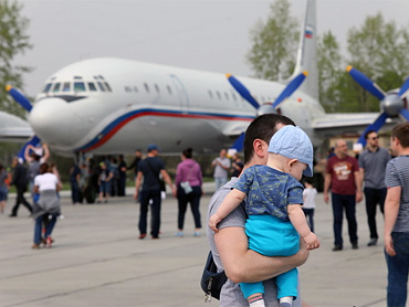Выставка авиационной техники