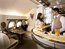 Обновленная зона отдыха Emirates A380