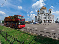 Туристический автобус в Москве