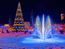Новый год в городах России