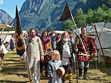 Поселение викингов в Норвегии