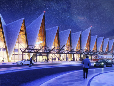 Новый терминал аэропорта Новый Уренгой