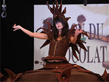 Шокладное шоу Salon du Chocolat