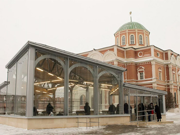 Археологическое окно в Тульском кремле