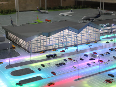 Проект терминала в аэропорту Владикавказ